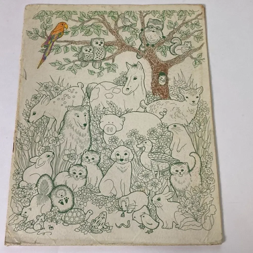 Lot 4 1980s Duo Tang Scribbler portfolio folders 57460 UNUSED